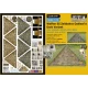 1/72 WWII Waffen SS Zeltbahns Oakleaf A Dark Variant (2 sheets)