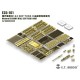 1/35 Modern US Army M1A2 SEP Tusk II MBT Photo-etched Upgrade set for Dragon#3536