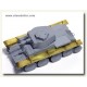 Photo-etched Fender for 1/35 WWII German Panzer 38t for Dragon kit
