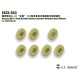 1/35 Russian BM-21 Grad Multiple Rocket Launcher Road Wheels for Trumpeter kit (7pcs)
