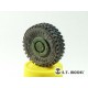 1/35 Modern US MK.23 MTVR Cargo Truck Weighted Road Wheels for Trumpeter kit
