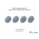 1/35 WWII German SdKfz.234 Large Diameter Weighted Wheels Type.8 for Dragon kits
