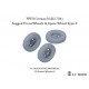 1/35 Sd.Kfz.7 (8t) Sagged Front Wheels & Spare Wheel Type.2 for Dragon/Trumpeter Kit