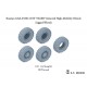 1/35 Russian GAZ-233014 STS &quot;TIGER&quot; Armoured High-Mobility Vehicle Sagged Wheels for Meng kits