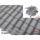 1/35 WWII Roof Tiles Pantile Type