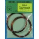 Fine Copper Wires (Dia. 0.45mm/0.50mm, each length: 2m)