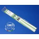 White Styrene Strip 0.25mm x 4.8mm (.01"x.188") 10pcs Length: 35cm (14")