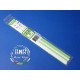 White Styrene Strip 0.38mm x 3.2mm (.015"x.125") 10pcs Length: 35cm (14")