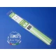 White Styrene Strip 0.5mm x 1.0mm (.02"x.04") 10pcs Length: 35cm (14")