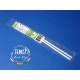 White Styrene Strip 0.75mm x 2.0mm (.03"x.08") 10pcs Length: 35cm (14")