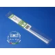 White Styrene Strip 1.0mm x 1.0mm (.04"x.04") 10pcs Length: 35cm (14")
