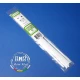 White Styrene Strip 2.0mm x 6.3mm (.08"x.25") 7pcs Length: 35cm (14")