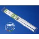 White Styrene Strip 3.2mm x 6.3mm (.125"x.25") 5pcs Length: 35cm (14")