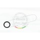 White Styrene Round Tubing Diameter: 6.3mm/.25" - 3pcs Length: 35cm (14")