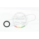 White Styrene Round Tubing Diameter: 12.7mm/.50" - 2pcs Length: 35cm (14")