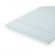 HO Scale Styrene Passenger Car Siding (Spacing = 0.64mm;Thickness = 0.75mm) 1pcs 15cmx30cm