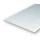 Styrene Clapboard Siding (Spacing: 2.5mm; 1.0mm Thick) 15cmx30cm 1pcs
