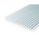 Styrene Novelty/Drop Siding (Spacing: 2.7mm; 1.0mm Thick) 15cmx30cm 1pcs