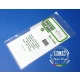Styrene Ribbed 1.8mm Metal Siding (Rib Width:0.38mm) 15cmx30cm 1pcs
