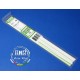 Styrene S-Strips (Size: 0.4mm x 4.0mm; Scale: 1 x 10) Length: 35cm 10pcs