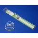 Styrene HO Scale Strips (Size: 0.3mm x 2.3mm; Scale: 1 x 8) Length: 35cm 10pcs