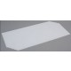 Opaque White Styrene Sheet (Size: 8" x 21"; Thickness: .03"/0.75mm) 4pcs