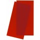 Oriented Polystyrene Transparent Red Sheet (Size: 6" x 12"; Thickness: .01"/0.25mm) 2pcs