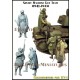 1/35 Soviet Machine Gun Team 1941-1943 for KV-1 (3 figures)