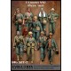 1/35 WWII US Marines Pacific Ocean set (9 Figures + 1 Dog)
