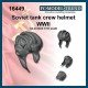 1/16 WWII Soviet Tanker Helmet 