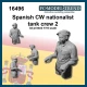 1/16 Spanish CW Nationalist Tank Crew Vol. 2