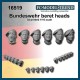1/16 Bundeswehr Beret Heads
