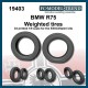 1/9 BMW R12 Weighted Tyres for Esci/Italeri/Dragon Kits