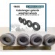 1/9 Kubelwagen Weighted Tyres for Italeri/Esci kits