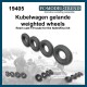 1/9 Kubelwagen Weighted Tyres for Italeri/Esci kits
