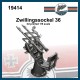 1/9 Zwillingssockel 36