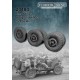 1/24 Jeep Weighted Wheels for Italeri kits