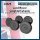 1/24 Land Rover Weighted Wheels for Esci/Italeri/Revell Kit