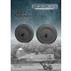 1/32 Polikarpov I-16 Weighted Wheels for ICM kits