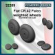 1/32 FIAT CD42 Falco Weighted Wheels