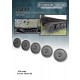 1/35 BV-2016S (early) Wheels for Takom kits