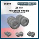 1/35 Zil-157 Weighted Wheels for Trumpeter Kit