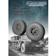 1/35 SdKfz. 9 Famo Weighted Wheels for Tamiya kits