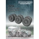 1/35 Gama Goat Weighted Wheels for Tamiya kit