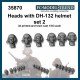 1/35 Dh.132 Helmet Heads Set 2