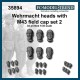 1/35 Wehrmacht Heads w/M-43 Cap Set 2.