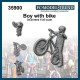 1/35 Kid with Bike