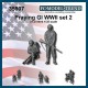 1/35 Praying GI set 2