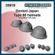 1/35 Dented Japan Type 90 Helmets