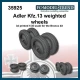 1/35 Kfz. 13 Adler Weighted Wheels for Bronco kit